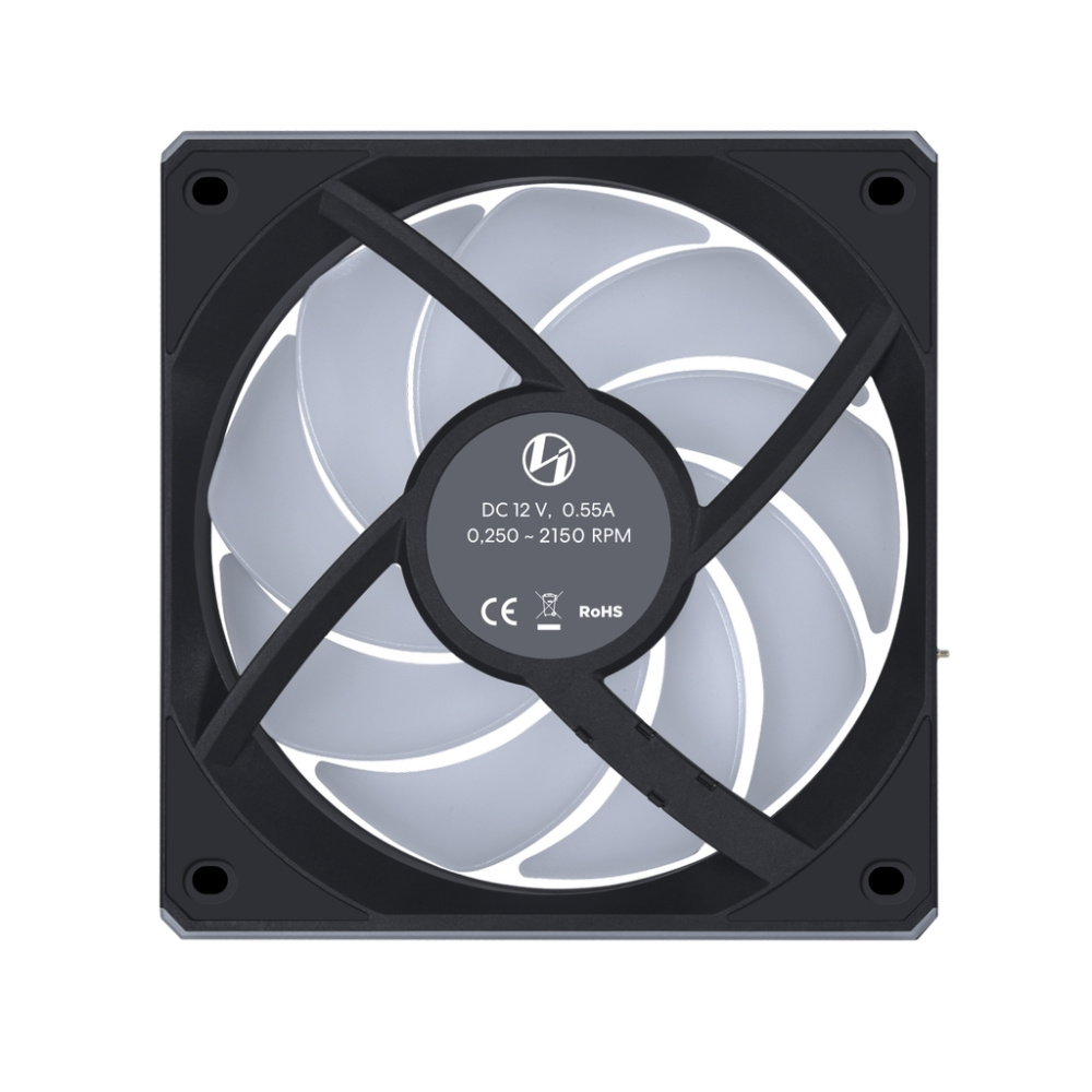 Комплект вентиляторов для корпуса Lian Li UNI FAN CL WIRELESS 120 12CL1W3B ARGB Black (G99.12CL1W3B.R0)