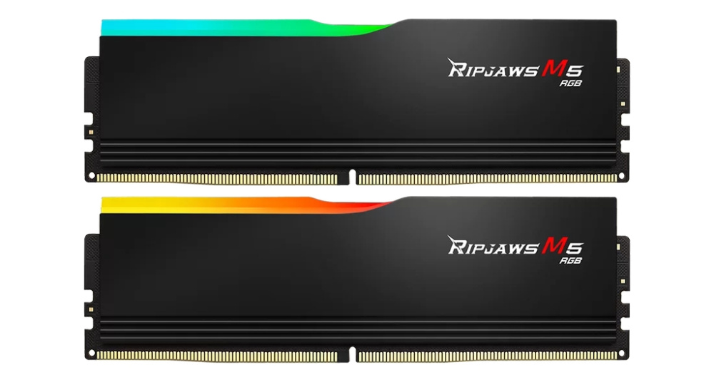 Оперативная память 32 Gb 6000 MHz G.Skill RIPJAWS M5 RGB Black (F5-6000J3636F16GX2-RM5RK)