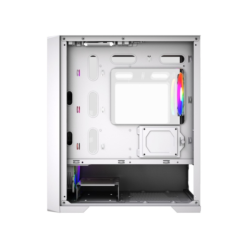 Компьютерный корпус Powercase ByteFlow Micro LE ARGB White (CAMBFW-A4-LE)