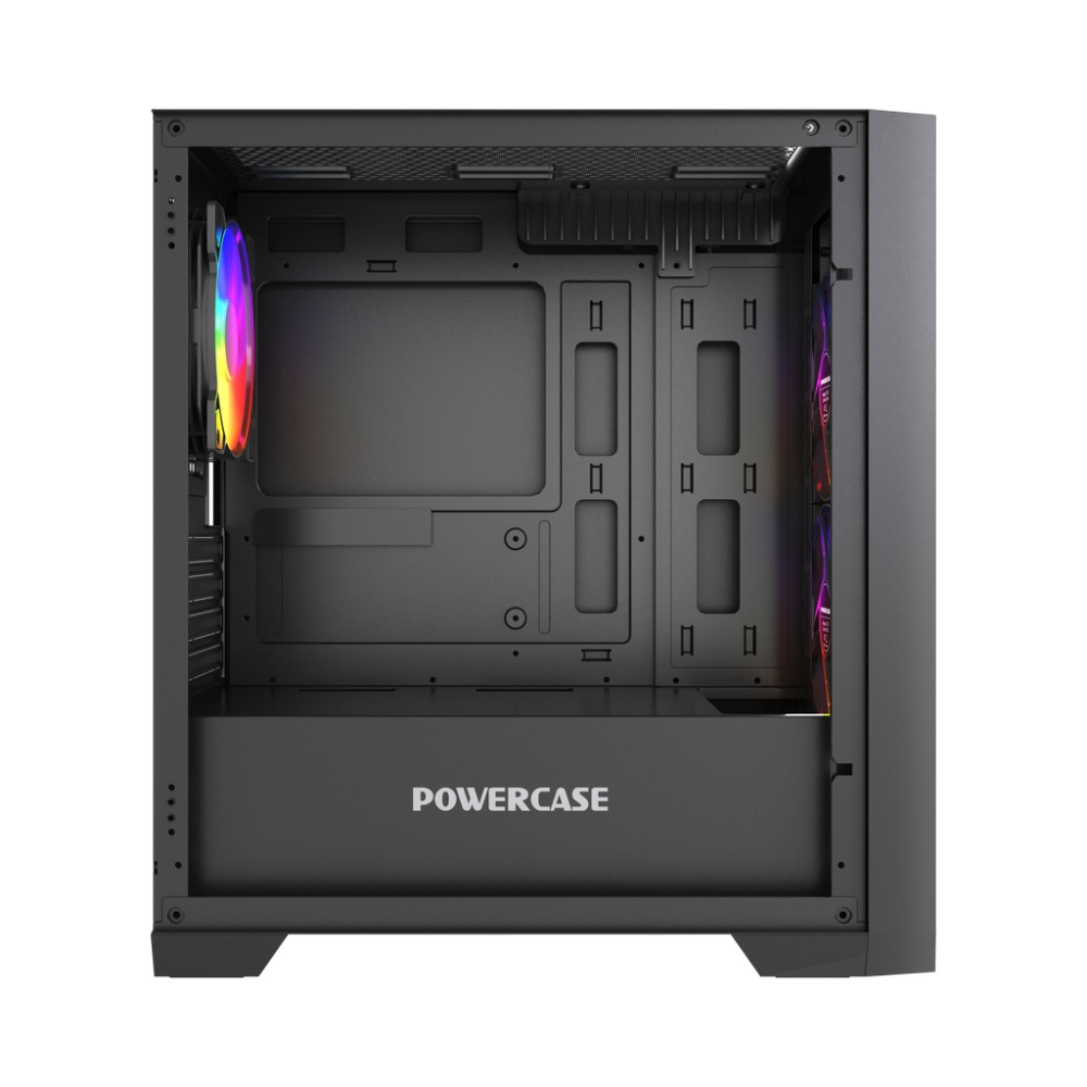 Компьютерный корпус Powercase ALISIO Micro Z3B ARGB V2 ARGB Black (CAMZB-A3-V2)