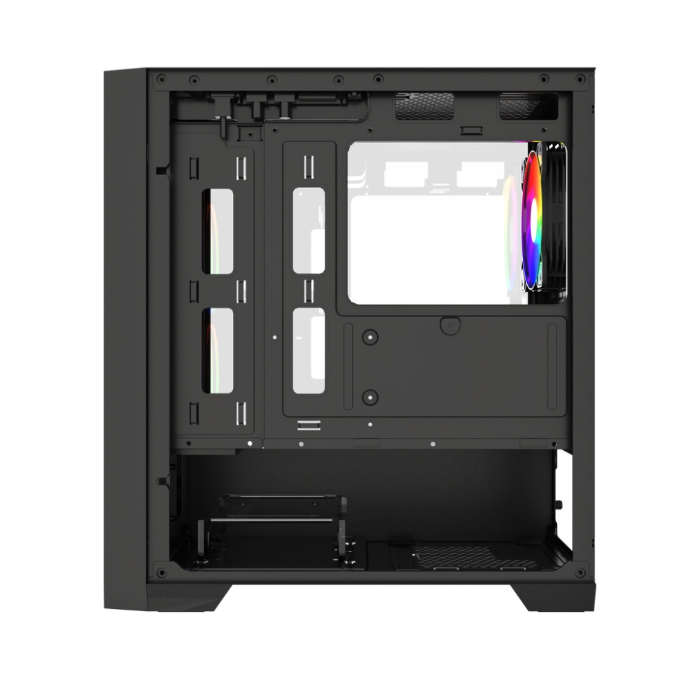 Компьютерный корпус Powercase ALISIO Micro Z3B ARGB V2 ARGB Black (CAMZB-A3-V2)