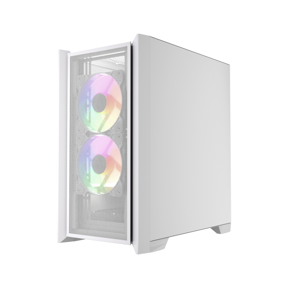 Компьютерный корпус Powercase ALISIO Micro Z3W ARGB V2 ARGB White (CAMZW-A3-V2)