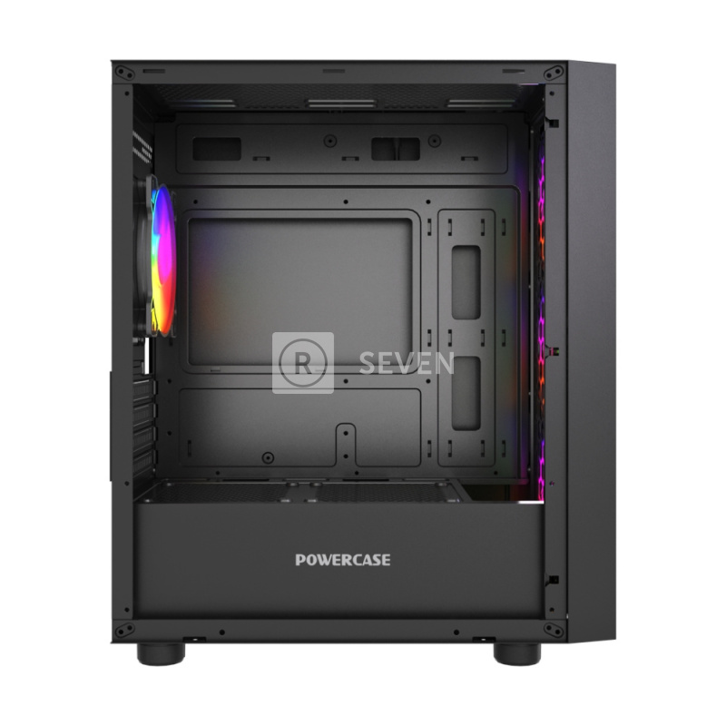 Компьютерный корпус Powercase Mistral Micro EM16 FRGB Black (CMMEM16B-L4)