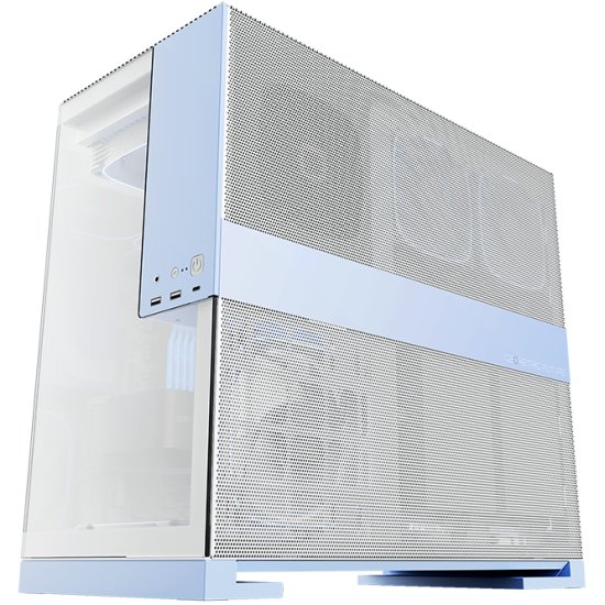 Компьютерный корпус Geometric Future Model 5 White/Blue (1AM5WKPB00100)