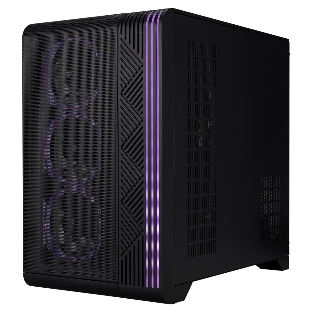 Компьютерный корпус 1STPLAYER VT7 ARGB Black (VT7-BK-4FS7)