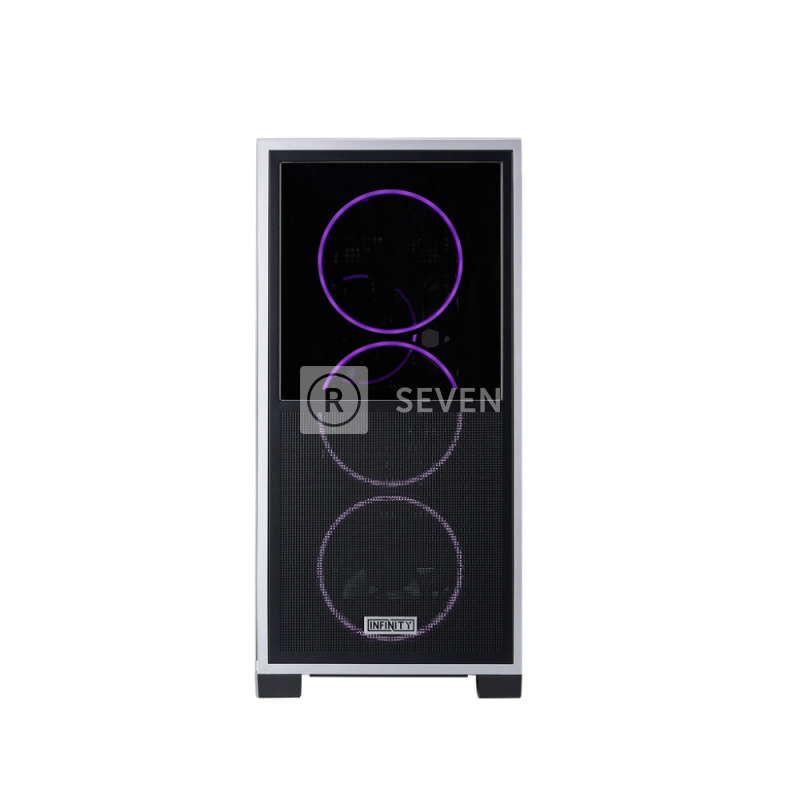 Компьютерный корпус 1STPLAYER INFINITY IF8 ARGB Black (IF8-BK-4FO7-14)