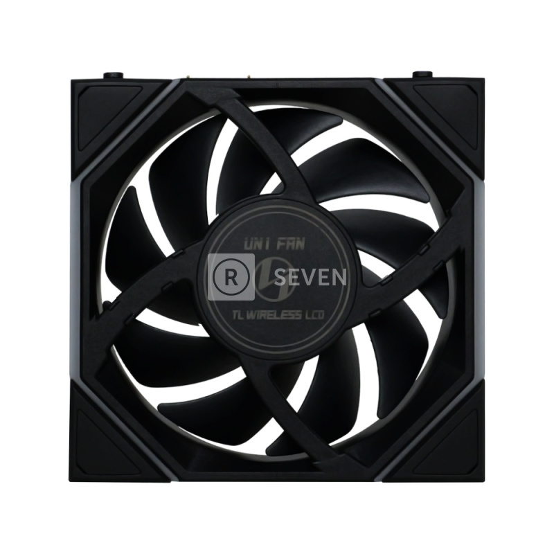 Комплект вентиляторов для корпуса Lian Li UNI FAN TL WIRELESS LCD 120 Reverse Blade Black (G99.12RTLLCD1W3B.R0)