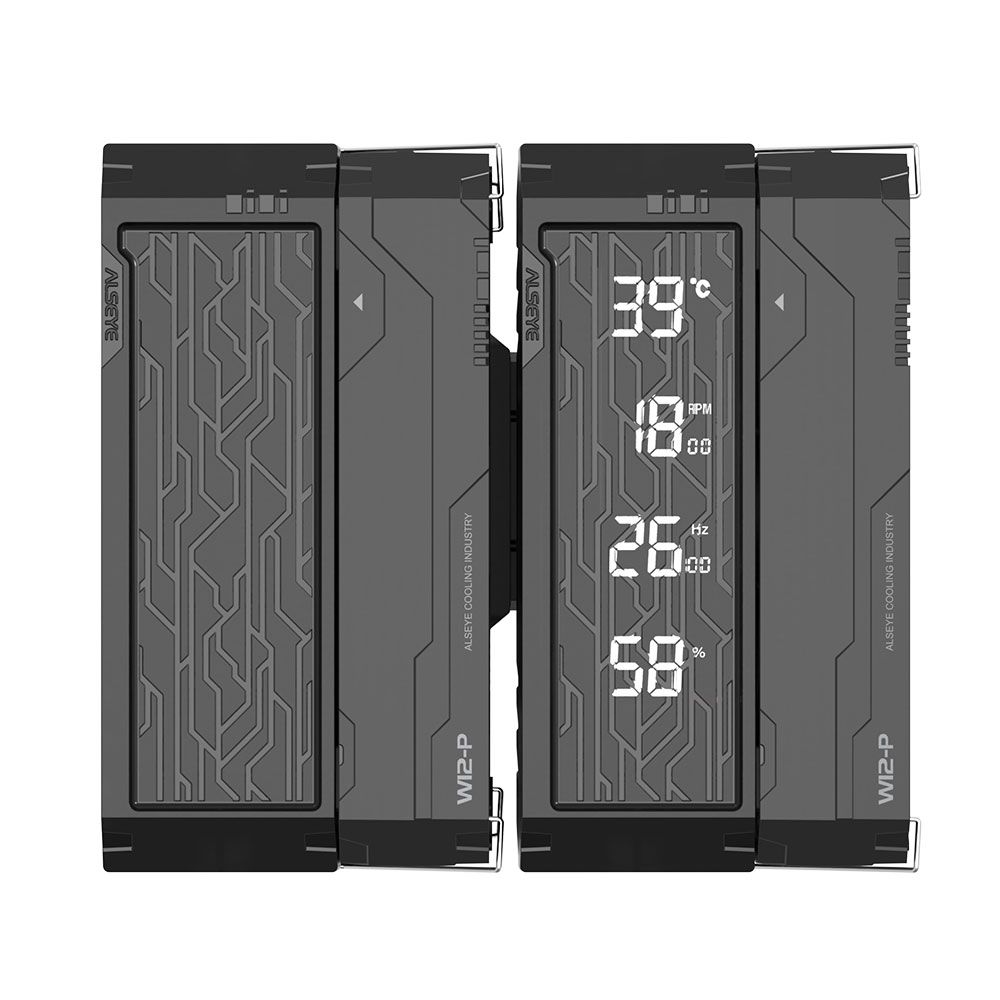 Кулер для процессора ALSEYE Q120DT Plus Black (AS.01.11.0011)