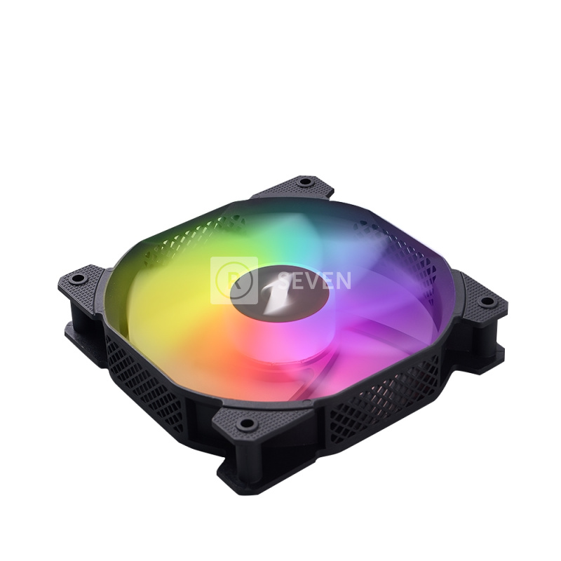 Вентилятор для корпуса 1STPLAYER F7R Reverse ARGB Black (F7R-BK)