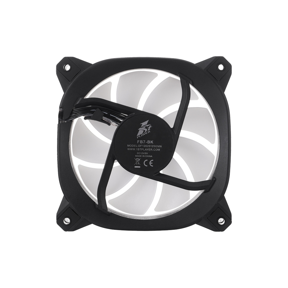 Вентилятор для корпуса 1STPLAYER FB7 ARGB Black (FB7-BK)