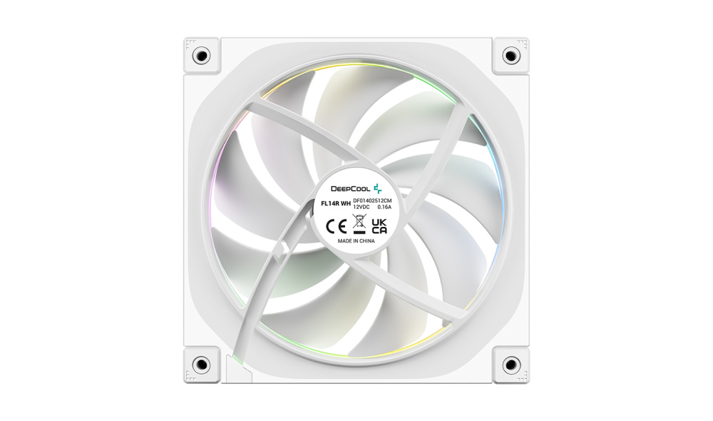 Комплект вентиляторов для корпуса Deepcool FL14R Reverse ARGB White (FL14R WH-3 IN 1)