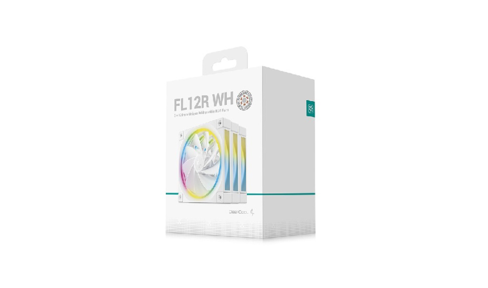 Комплект вентиляторов для корпуса Deepcool Reverse ARGB White (FL12R WH-3 IN 1)