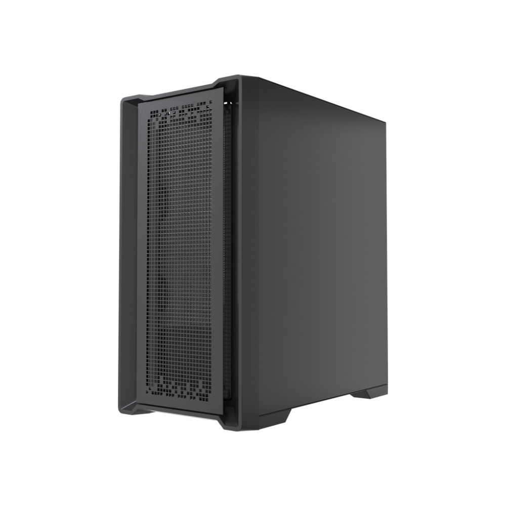 Компьютерный корпус Powercase ByteFlow Micro NF TG Black (CAMBNF-F0)