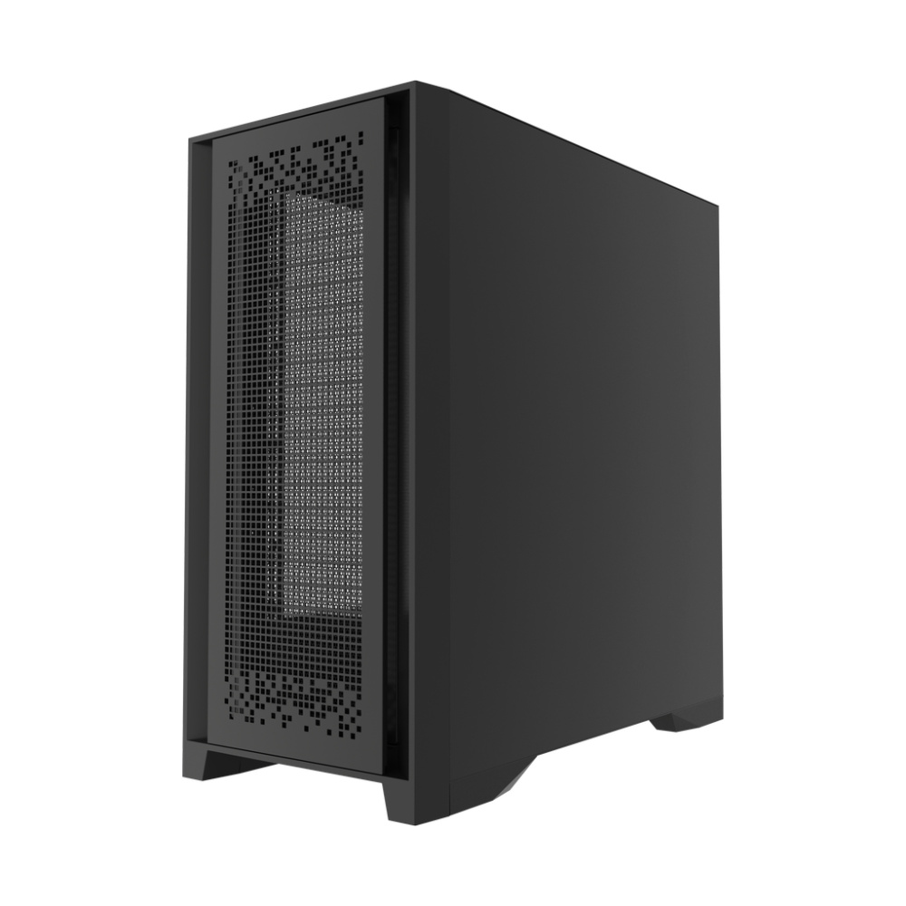 Компьютерный корпус Powercase ByteFlow Pro TG Black (CH9GPB-F0)