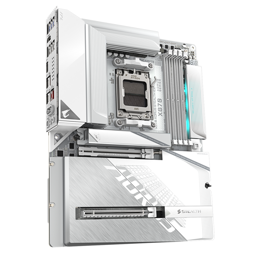 Материнская плата Gigabyte X870 AORUS STEALTH ICE