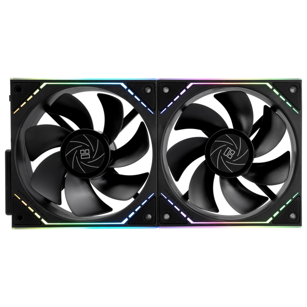 Комплект вентиляторов для корпуса Thermalright TL-M12QR X2 Reverse ARGB Black (TRTLM12QRX2.2P)