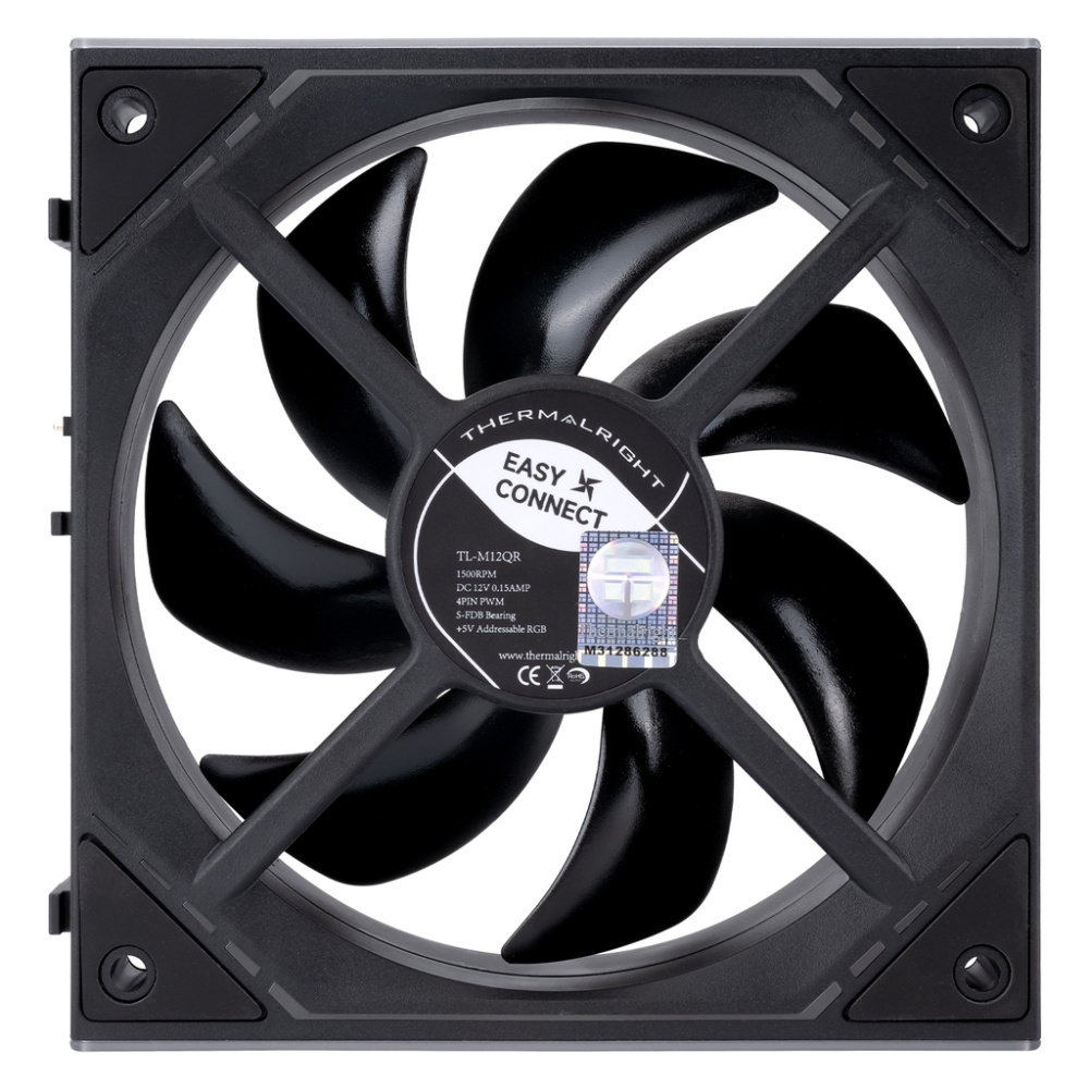 Комплект вентиляторов для корпуса Thermalright TL-M12QR X2 Reverse ARGB Black (TRTLM12QRX2.2P)