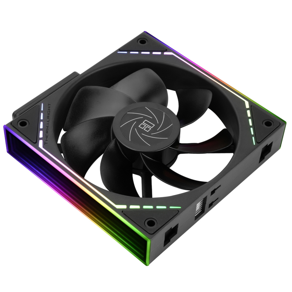 Комплект вентиляторов для корпуса Thermalright TL-M12QR X2 Reverse ARGB Black (TRTLM12QRX2.2P)