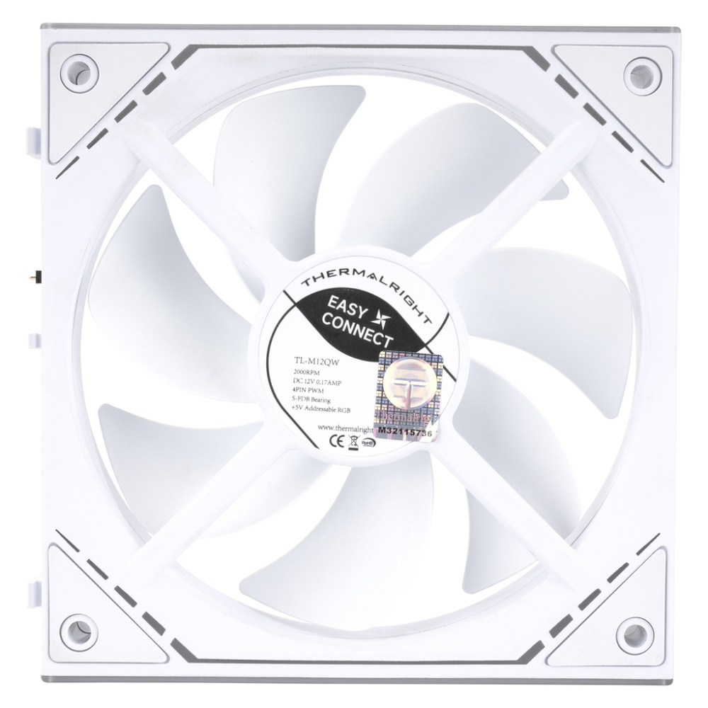 Комплект вентиляторов для корпуса Thermalright TL-M12QW X2 ARGB White (TRTLM12QWX2.2P)