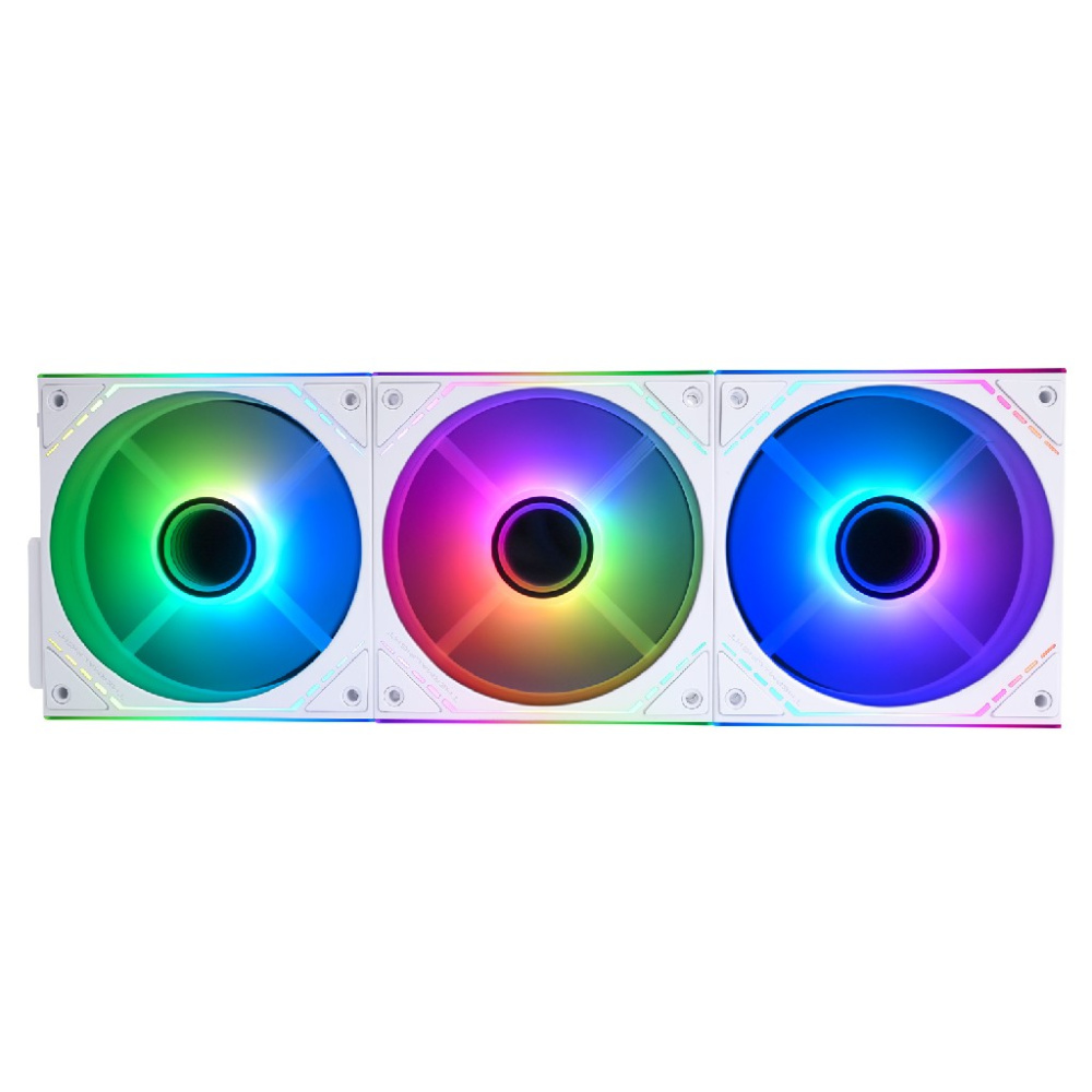 Комплект вентиляторов для корпуса Thermalright TL-M12QRW-S X3 Reverse ARGB White (TRTLM12QRWS.3P)