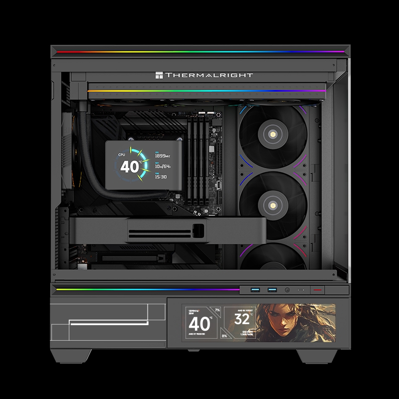 Комплект вентиляторов для корпуса Thermalright TL-UB36 ARGB Black (TRTLUB36)