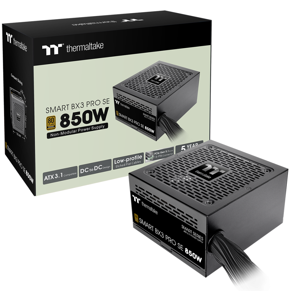 Блок питания Thermaltake 850W Smart BX3 Pro SE (PS-SPD-0850NNSABE-7)