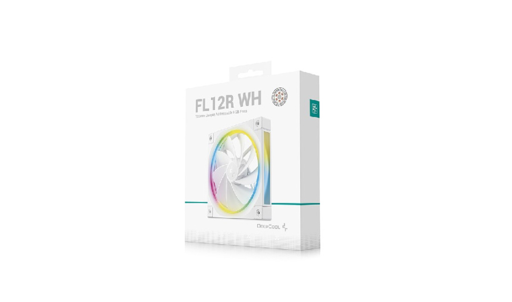 Вентилятор для корпуса Deepcool FL12R WH Reverse ARGB White