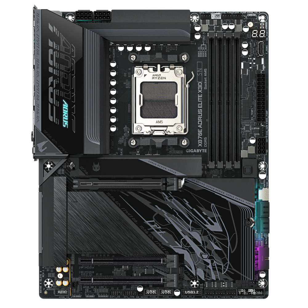 Материнская плата Gigabyte X870E AORUS ELITE X3D