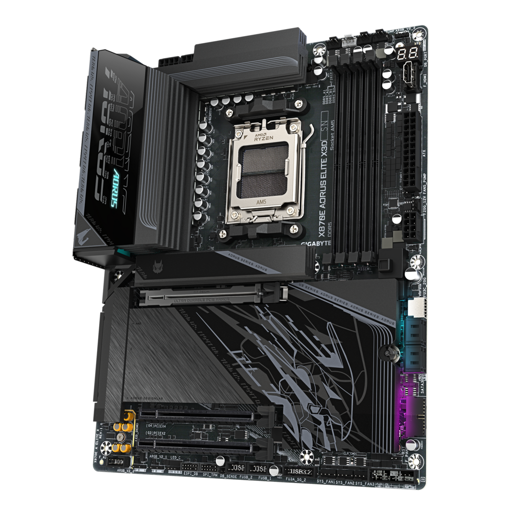 Материнская плата Gigabyte X870E AORUS ELITE X3D