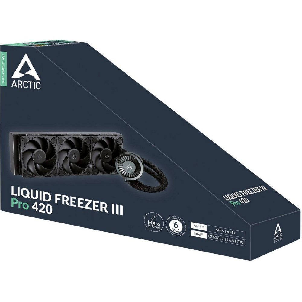 Система жидкостного охлаждения для процессора Arctic Cooling Liquid Freezer III Pro 420 (ACFRE00181A)