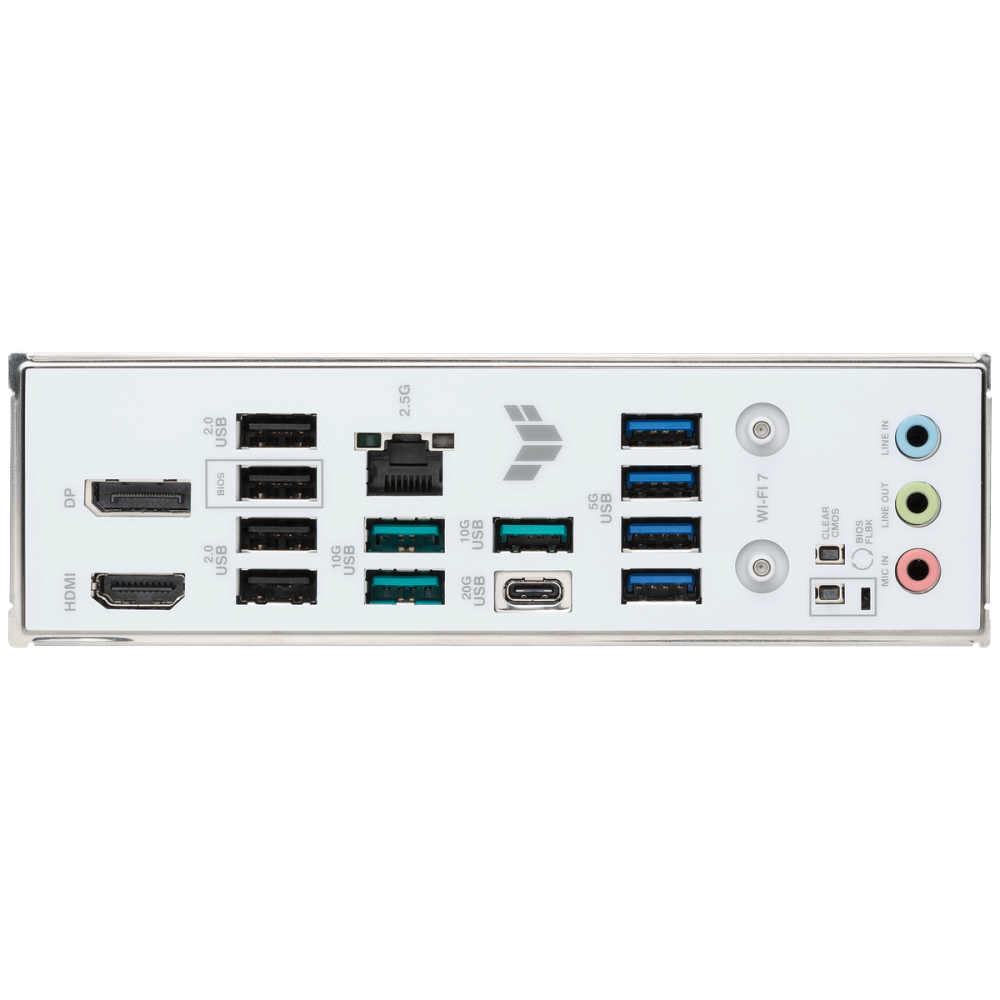 Материнская плата ASUS TUF GAMING B850M-PLUS WIFI7 White (90MB1MD0-M0EAY0)