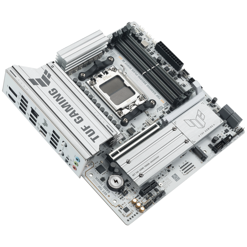 Материнская плата ASUS TUF GAMING B850M-PLUS WIFI7 White (90MB1MD0-M0EAY0)
