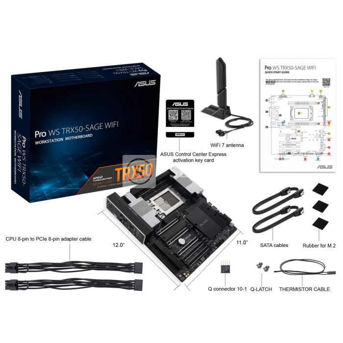 Материнская плата ASUS PRO WS TRX50-SAGE WIFI (90MB1FZ0-M0EAY0)