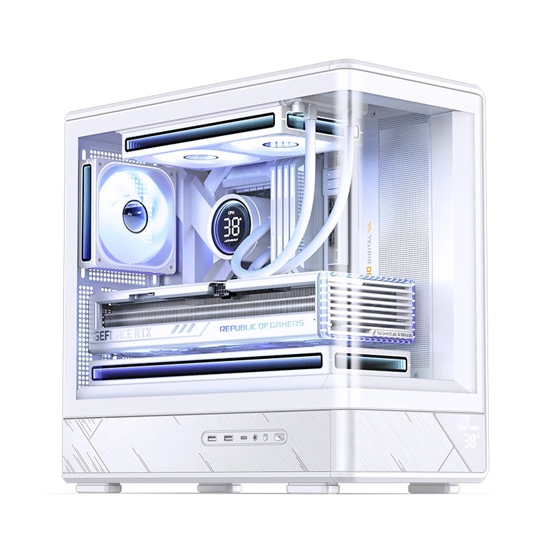 Компьютерный корпус JONSBO D200 TG White