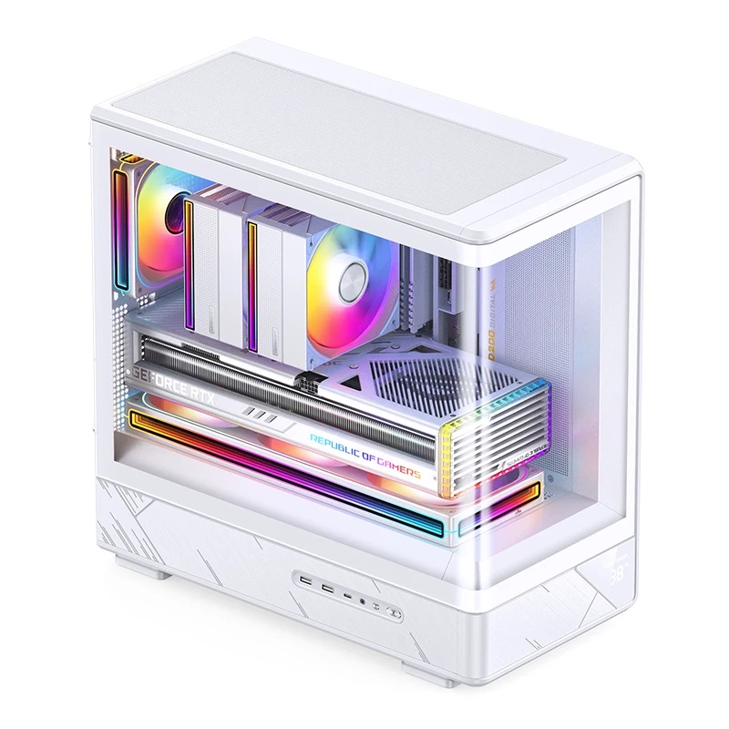 Компьютерный корпус JONSBO D200 TG White