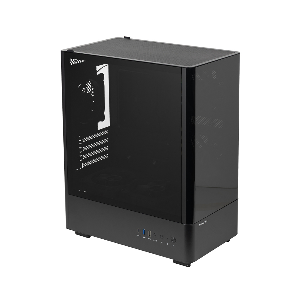 Компьютерный корпус Zone 51 Fury Black (Z51CASFURBK)