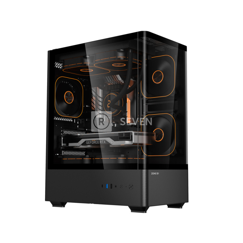 Компьютерный корпус Zone 51 Fury Black (Z51CASFURBK)