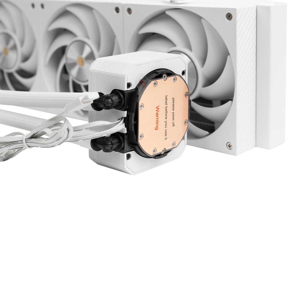 Система жидкостного охлаждения для процессора Zone 51 Stream Liquid 360DS ARGB White (Z51STRL3AWH)