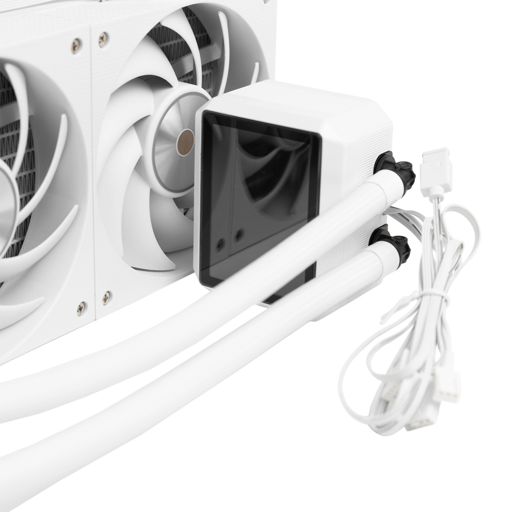 Система жидкостного охлаждения для процессора Zone 51 Stream Liquid 360DS ARGB White (Z51STRL3AWH)