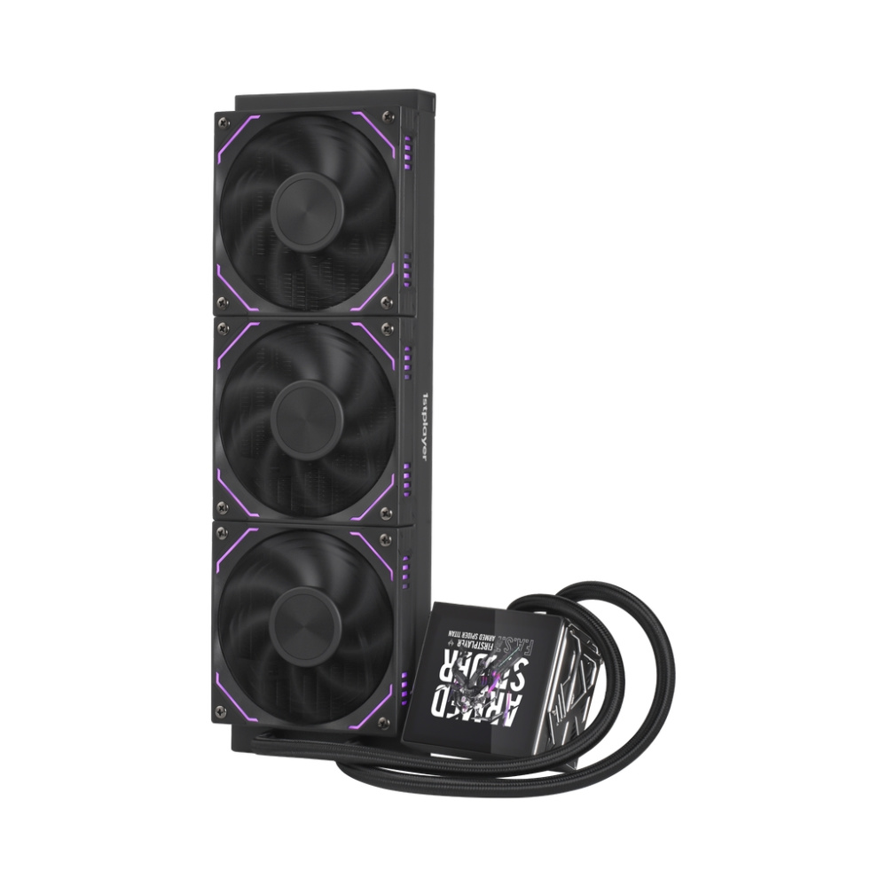 Система жидкостного охлаждения для процессора 1STPLAYER F.A.S.T. FT-360 Black (FT-360-BK)