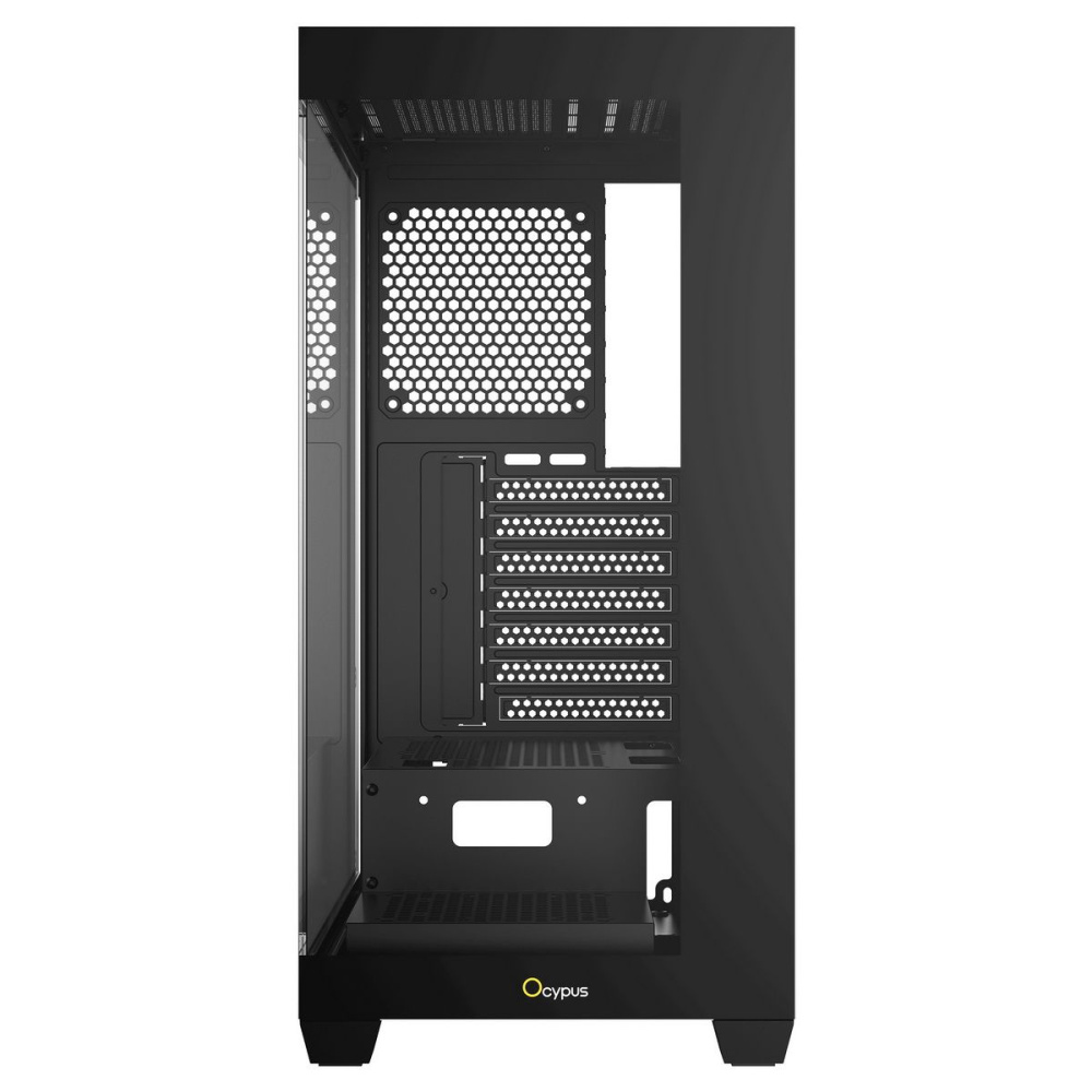 Компьютерный корпус Ocypus Gamma C72 BK TG Black (Gamma-C72-B-KD000XX-GL)