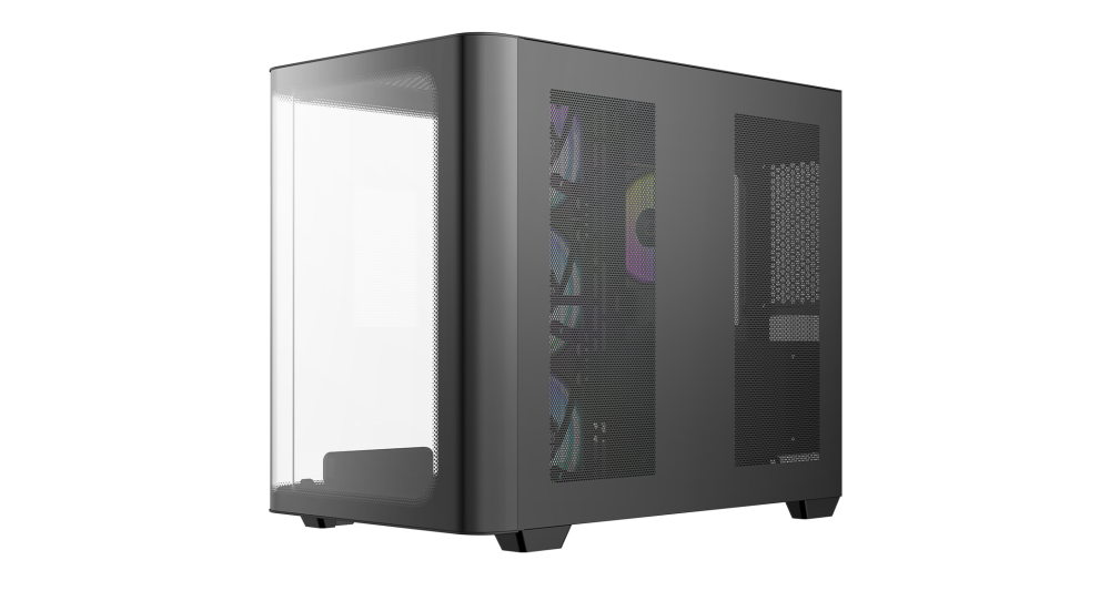 Компьютерный корпус Ocypus Iota C70 BK Curve Glass ARGB Digital TG Black (Iota-C70-BKD400CD-GL)