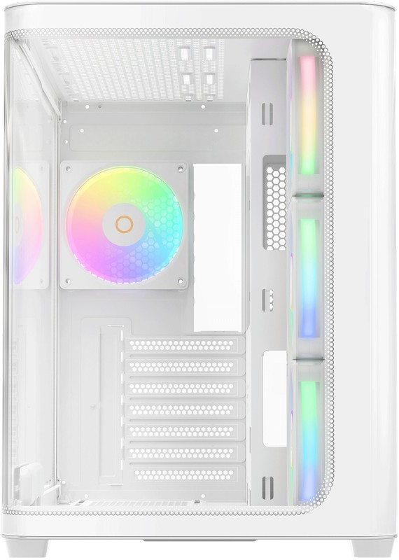 Компьютерный корпус Ocypus Iota C70 WH Curve Glass ARGB Digital TG White (Iota-C70-WHD400CD-GL)