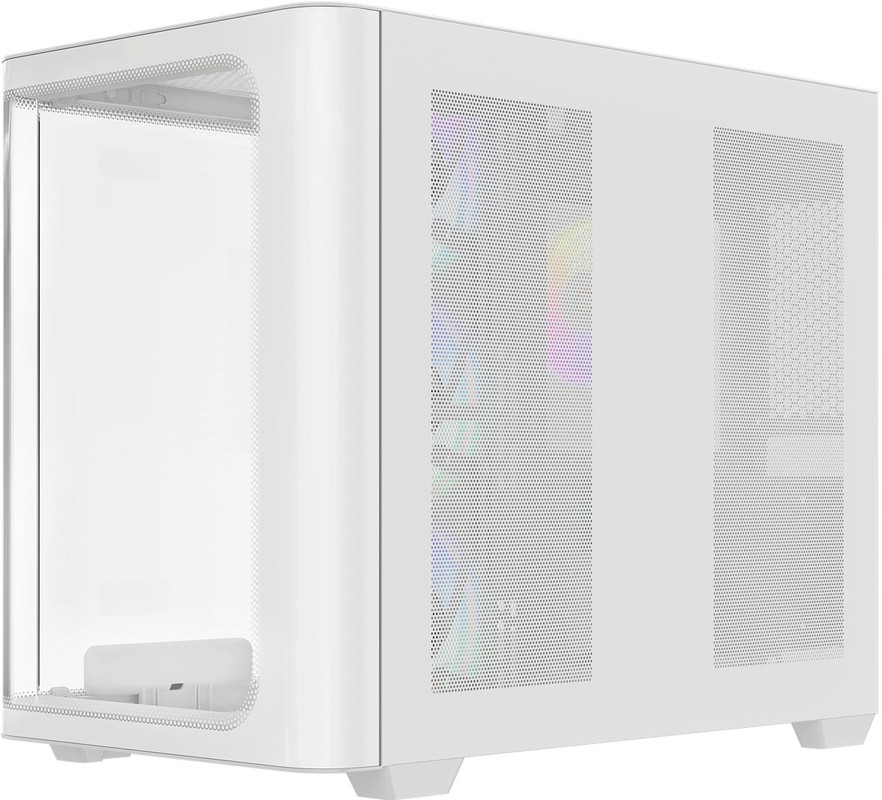 Компьютерный корпус Ocypus Iota C70 WH Curve Glass ARGB Digital TG White (Iota-C70-WHD400CD-GL)