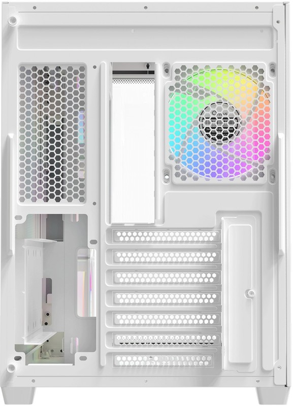 Компьютерный корпус Ocypus Iota C70 WH Curve Glass ARGB Digital TG White (Iota-C70-WHD400CD-GL)