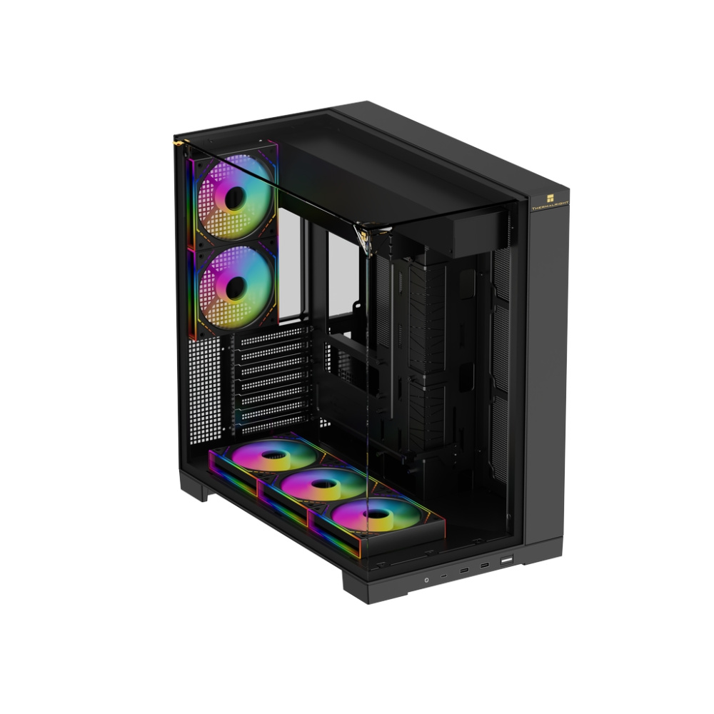 Компьютерный корпус Thermalright TR-A70 FAN5-M TG ARGB Black (TRA70F5MB)