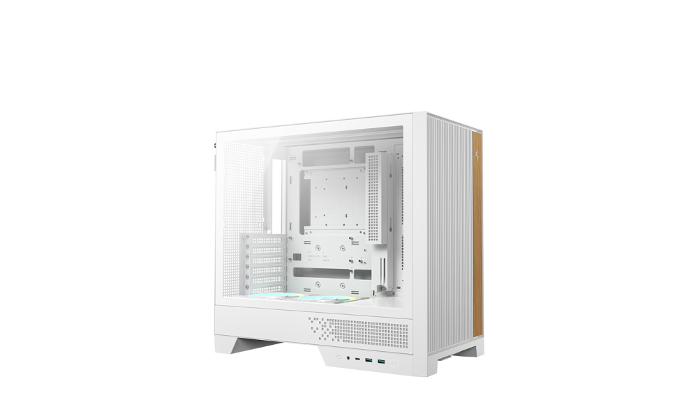Компьютерный корпус Deepcool CL600 WH TG ARGB White