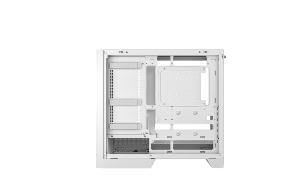 Компьютерный корпус Deepcool CL600 WH TG ARGB White