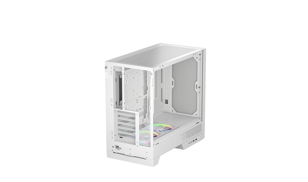 Компьютерный корпус Deepcool CL600 WH TG ARGB White
