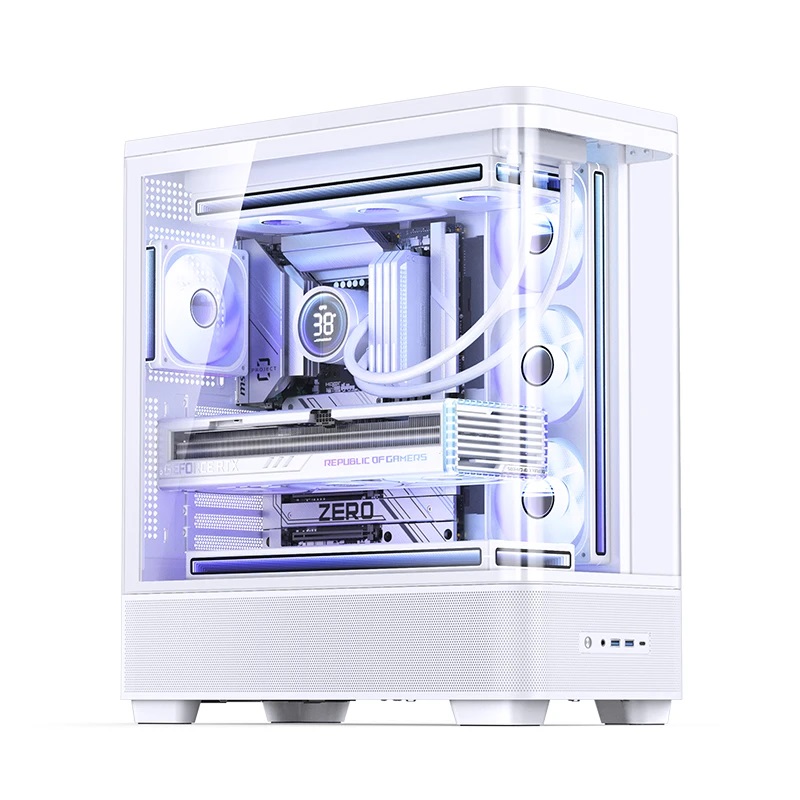 Компьютерный корпус JONSBO TK-5 TG ARGB White